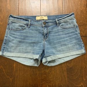 Hollister Midi Short, Light Wash